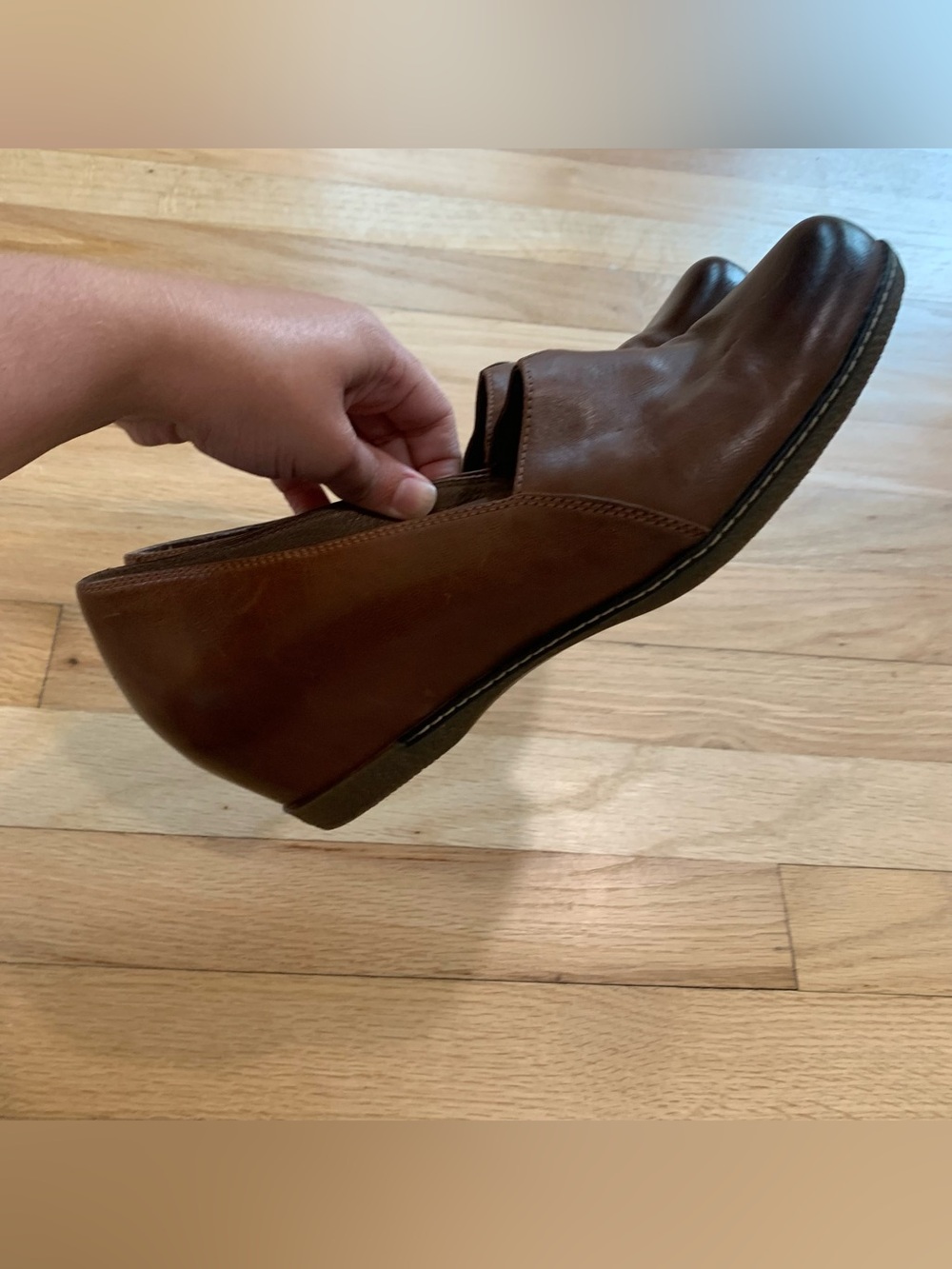 Dansko Liliana Women's Brown Leather Wedge Slip On‎ Shoes Size 39 US Size 9 - Picture 6 of 8